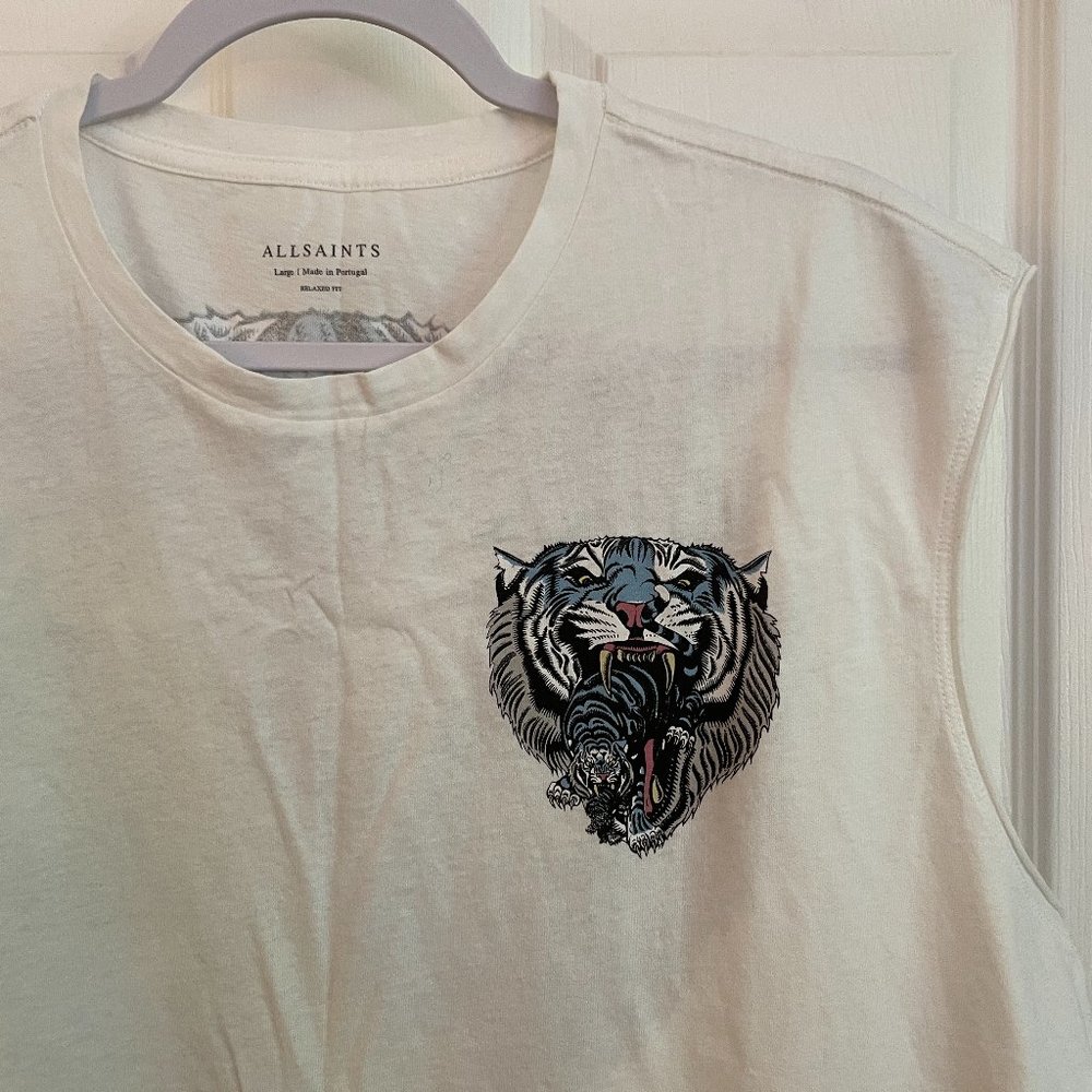 AllSaints Tiger Muscle Tank